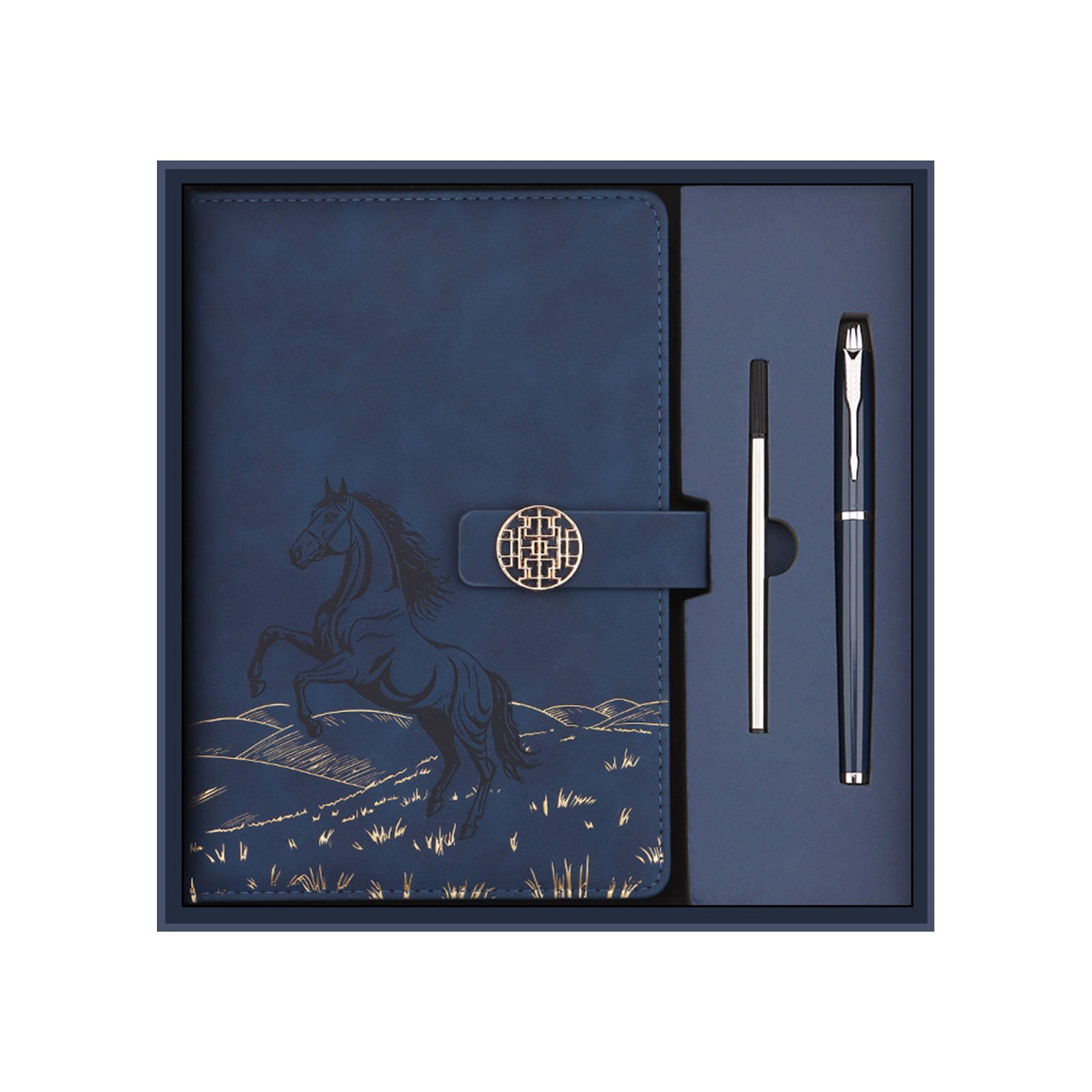 Trendy Notebook Set Handmade A5 Notebook for Business Use; Smooth writing; Portable and stylish gift idea