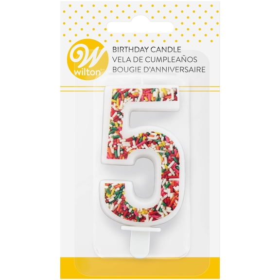 Trendy Numeral Candle-5