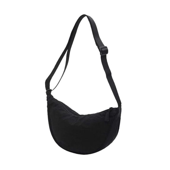 Trendy Nylon Dumpling Bag for Women - Chic Shoulder Crossbody Purse for Everyday Use