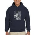 thumbnail image 1 of Trendy  Objects Rave Style Hoodie Men -Image by Shutterstock, Male Medium, 1 of 4