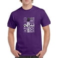 thumbnail image 1 of Trendy  Objects Rave Style T-Shirt Men -Image by Shutterstock, Male 3X-Large, 1 of 4