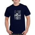 thumbnail image 1 of Trendy  Objects Rave Style T-Shirt Men -Image by Shutterstock, Male Medium, 1 of 4