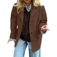 thumbnail image 1 of Trendy Oversized Faux Leather Jacket For Women Vintage Inspired Y2K Outerwear Fall Statement Piece, 1 of 9