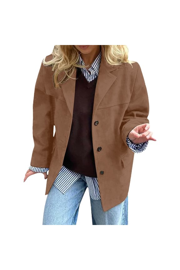 Trendy Oversized Faux Leather Jacket For Women Vintage Inspired Y2K Outerwear Fall Statement Piece