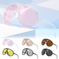 thumbnail image 1 of Trendy Oversized Sunglasses for Women Men Fashion Shield Goggles Aviator UV400 Protection Sun Glasses, 1 of 5