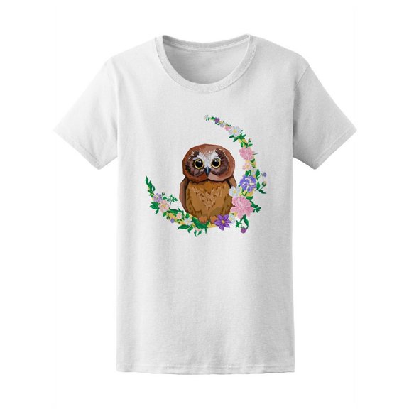 Trendy Owl Tee Women's -Image by Shutterstock