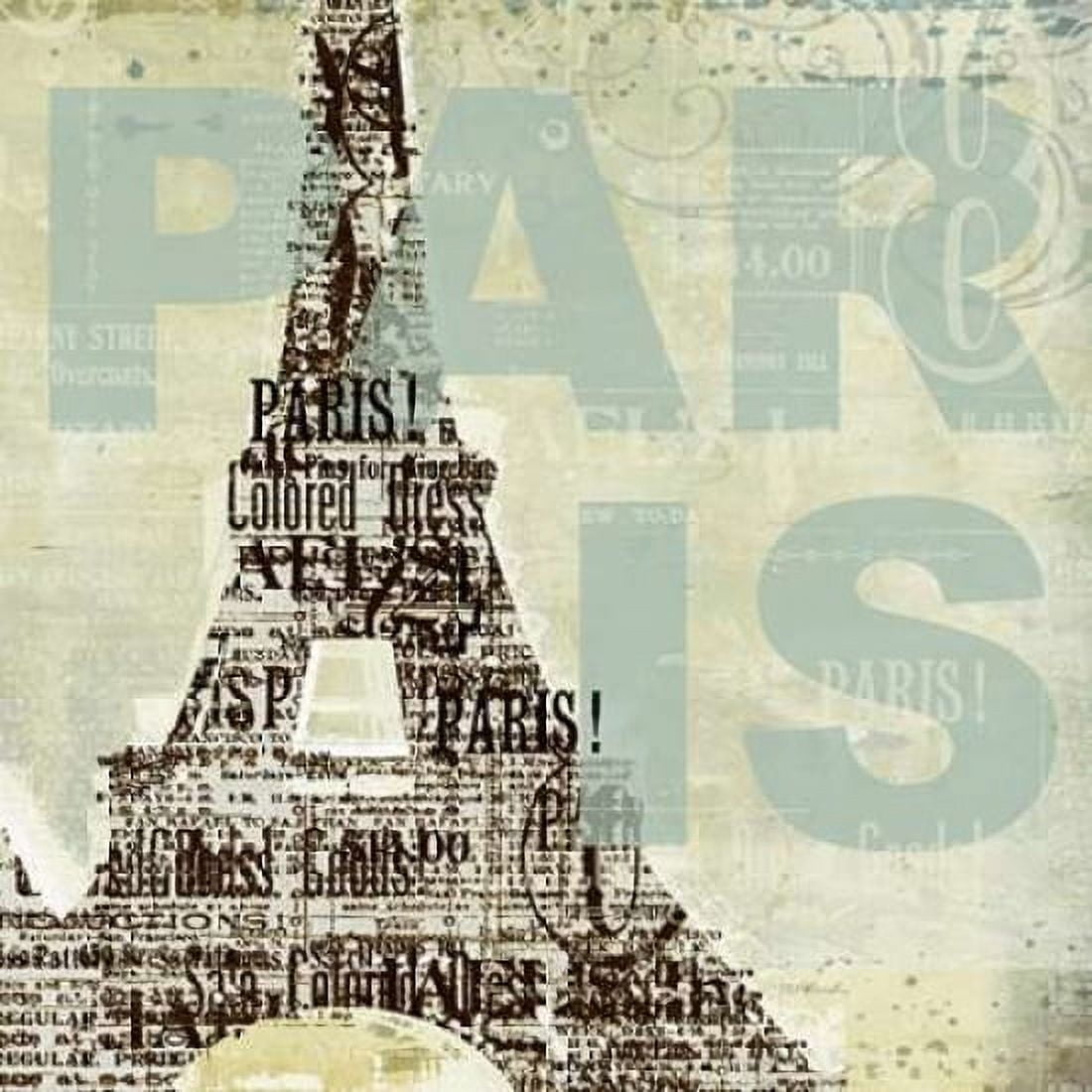 Trendy Paris Canvas Art - Melissa Pluch (24 x 24)