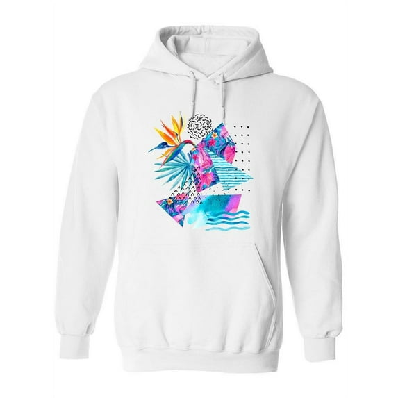 Trendy Pattern Hoodie Women -Image by Shutterstock, Female 4X-Large