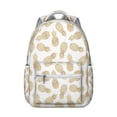 thumbnail image 1 of Trendy Pineapple Print Backpack - Roomy & Lightweight for Students & Professionals, Great for Campus, Commuting & Daily Errands, 1 of 6