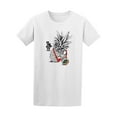 thumbnail image 1 of Trendy Pineapple With Camera Graphic Tee - Image by Shutterstock, 1 of 2