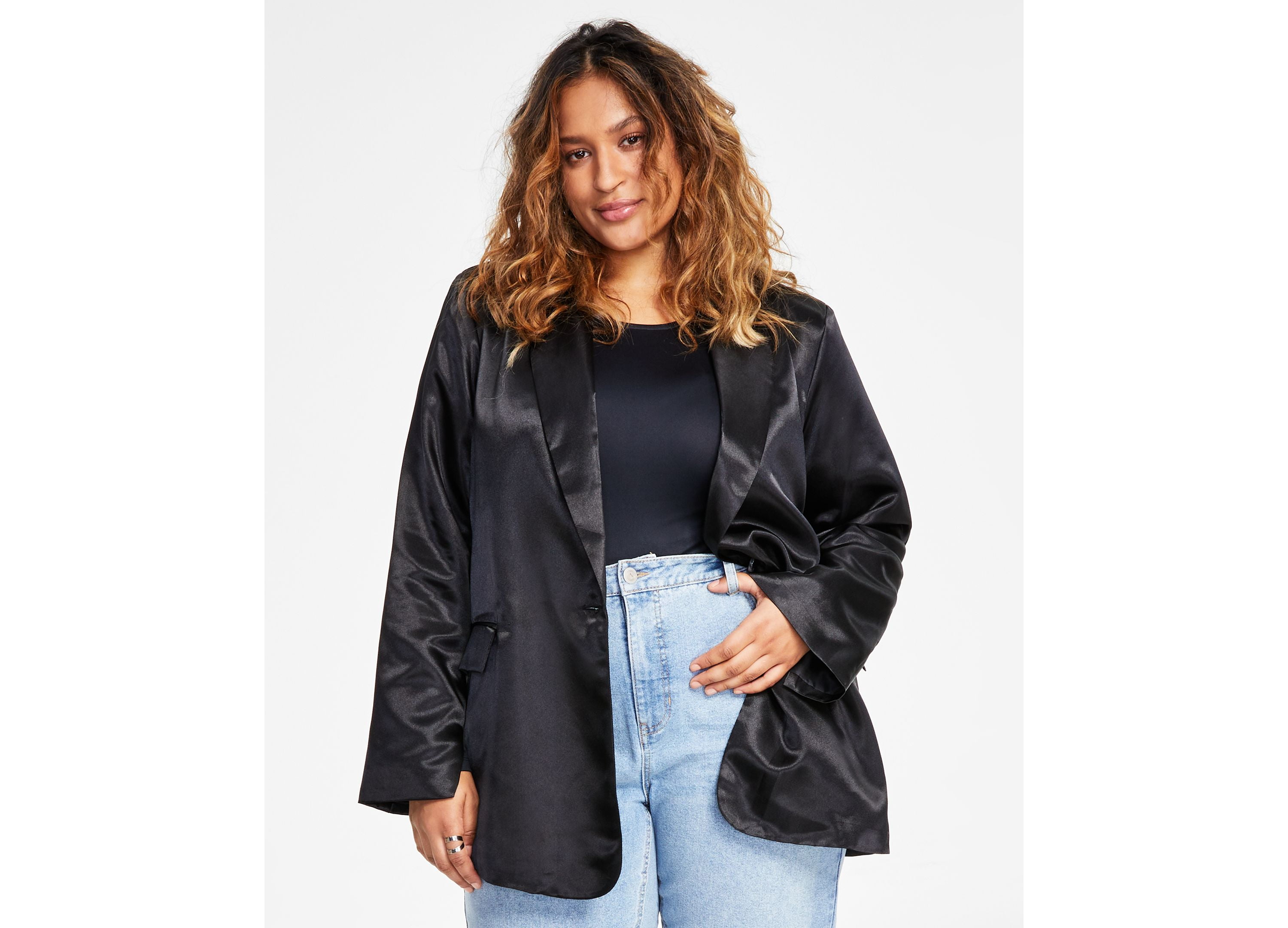 Plus Size Satin Wrap Jacket Plus Size Mother Bride Jacket Satin