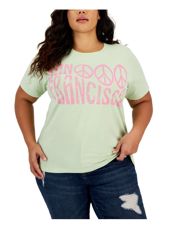 Trendy Plus Size Short-Sleeve San Francisco T-Shirt Seacrest 3X