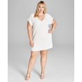 thumbnail image 1 of Trendy Plus Size Vest Dress Cream 2X, 1 of 1
