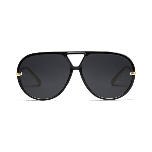 Trendy Polarized Aviator Sunglasses for Women Men Retro  display picture 2