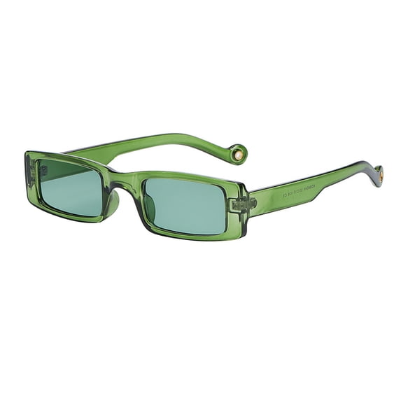 Trendy Polarized Sunglasses Womens Men Rectangle Outdoor Sunnies Y2K UV 400 Protection Cute Soft Lightweight Fashion Beach Vacation Wear
