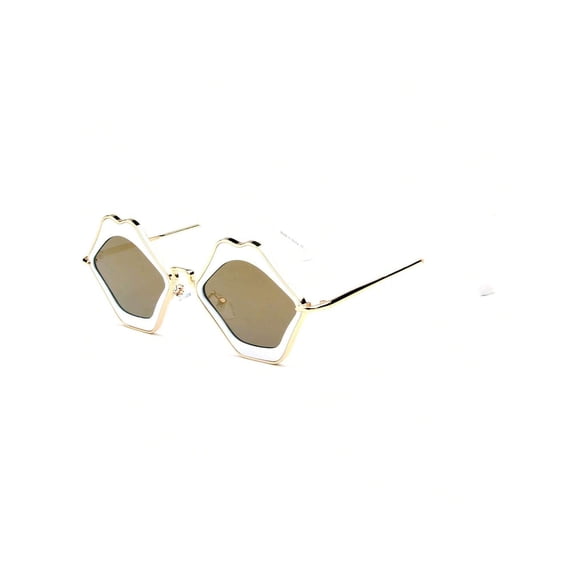 Trendy Polarized Unisex Sunglasses | Sleek Silver Frame with Gradient Lenses | Perfect for Vacation & Casual Wear - S3002-C3