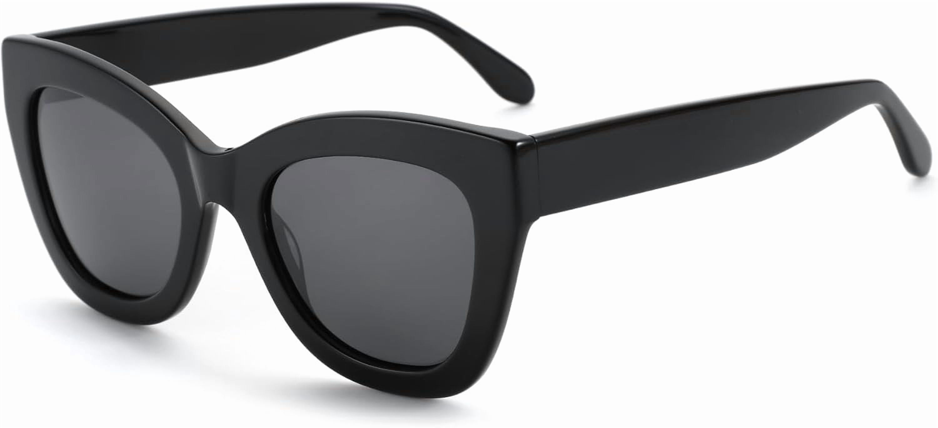 Trendy Polarized Women Sunglasses: Retro Cateye Shades - Sun  display picture 1