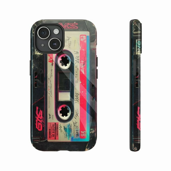 Trendy Retro Cassette iPhone Cases for Teens & Adults – Durable Slim Design, Perfect Gift – Compatible with iPhone 11/12/13/14/15/16 (Pro Max/Plus)