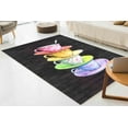 thumbnail image 1 of Trendy Rug, Wall Hanging Rug, Housewarming Gift, Coffee Lover Rugs, Kitchen Rugs, Modern Rug, Door Mat, Hallway Rug, Round Rug, Popular Rug, 2.3'x3.3' - 70x110 cm, 1 of 8