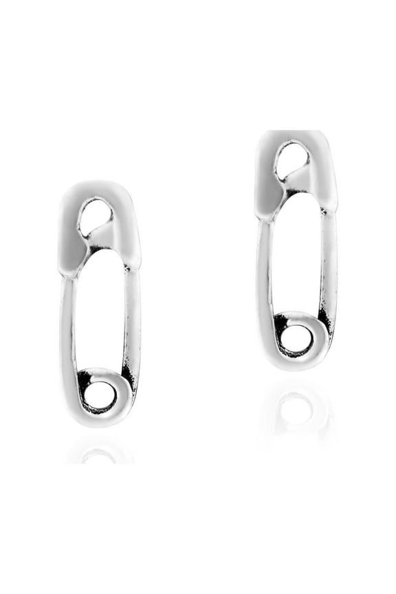 Trendy Safety Pin Design .925 Sterling Silver Stud Earrings | Sterling Silver Stud Earring for women | Starfish Stud Earrings | Stud Earrings