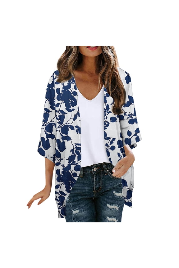 Trendy Fall Blouses for Women 2026 Womens Tops 3/4 Sleeve Womens Tops Women's Blouses Casual My Items Ordered Fashion Gifts
