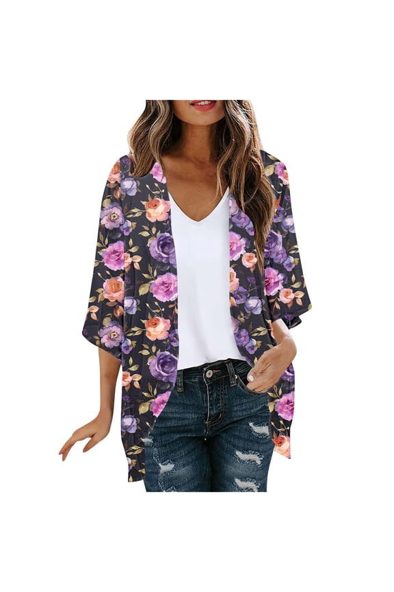 Womens Tops Womens Shirts Long Length Sleeves Blouses Womens 3/4 Sleeve Tops and Blouses for Fall Items Ordered by Me Fashion Gifts