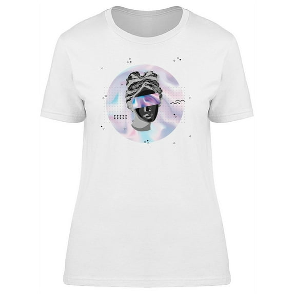 Trendy Sculpture With Modern Art T-Shirt Women -Image by Shutterstock, Female Large