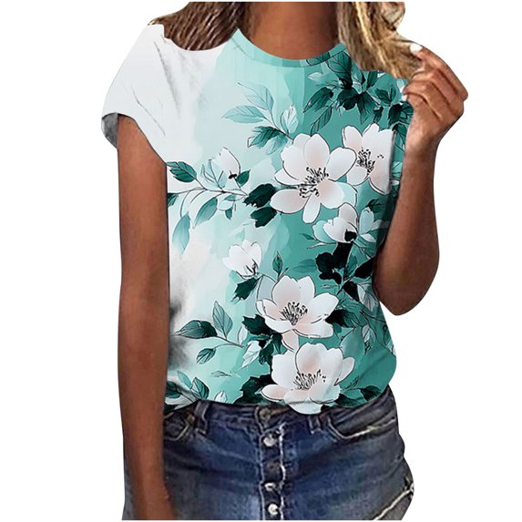Trendy Shirts for Women 2025 Shirts for Women Graphic Tees Y2k Oversized V Neck Tshirts for Women Summer Tshirts Shirts for Women 2025 Women Shirts Under 20