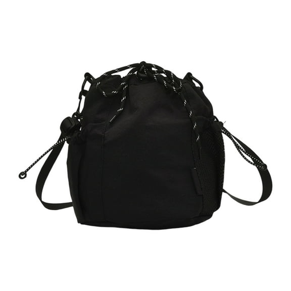 Trendy Shoulder Bag Nylon Bucket Bags For Women and Men With Spacious Design