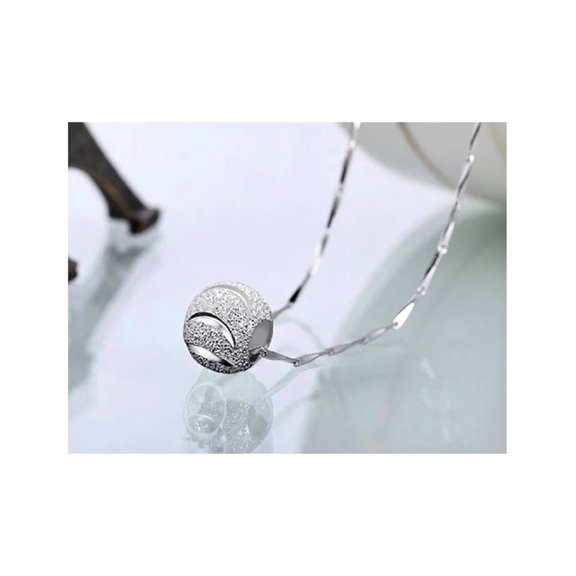 Trendy Silver Plated Good Luck Female Pendant Necklace For Women Pack of 5