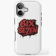 thumbnail image 1 of Trendy Six Seven Funny Number Meme iPhone Case for iPhone 17 16 15 14 13 12 11 Pro Max, 1 of 2