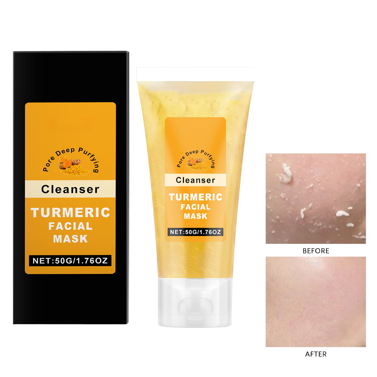 Trendy Skin Care Products 2024 Facial Peel Off Face Blackhead Remover Clay Deep Facial Cleansing