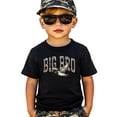 thumbnail image 1 of Trendy Southern Big Bro Shirt for Boys Camo New Big Brother Sibling T-Shirt Black Shirt Youth Large, 1 of 5