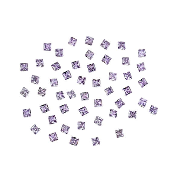 Trendy Square Pointed Bottom Rhinestones Nail Embellishments Perfect for Nail Art