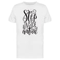 thumbnail image 1 of Trendy Step Inside Nature Tee Men's -Image by Shutterstock, 1 of 2