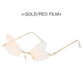 thumbnail image 1 of Trendy Sunglasses: Exaggerated Gradient, Metal Frame, AC Lens, Personality, Hip Hop, Unisex Style, Colorful Beach Glasses, 1 of 2