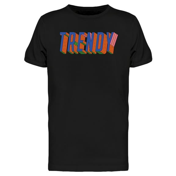 Trendy T-Shirt Men -Image by Shutterstock, Male Medium