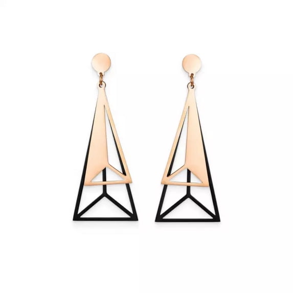 Trendy Triangle Earrings