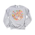thumbnail image 1 of Trendy Volleyball Sweatshirt School Pride Retro Sweater for Adults and Teens Gray Sweatshirt Youth XS, 1 of 5