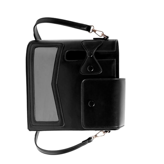 Fashionable PU Handbag For Women Compact Water Flask Case Crossbody Water Bottle Cup Holder Bag Everyday Use