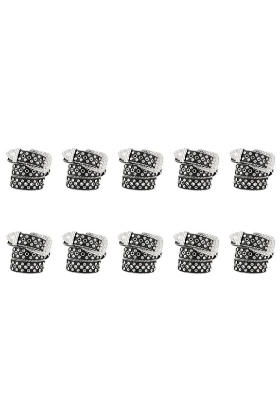 Trendy Wide Waist Strap 3.5cm PU Belt Adjustable 105cm Unisex