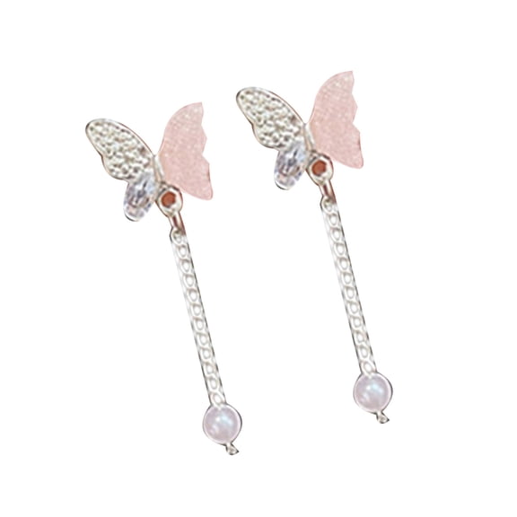 Trendy Wing Design Earrings Glossy Alloy Allergy-Safe For Office And Looks