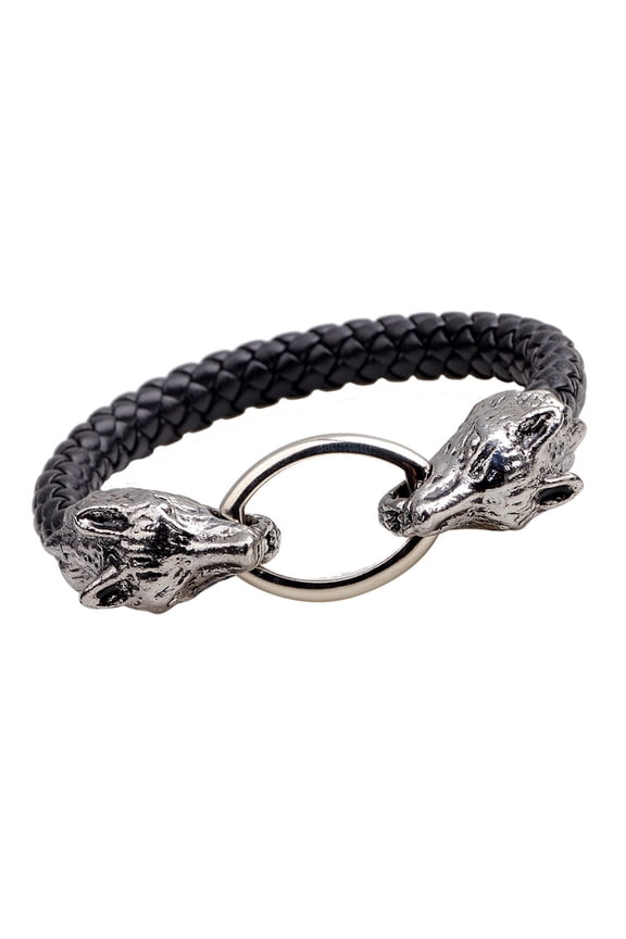 Trendy Wolf Head Bracelet Portable Metal Designs for Casual Wear
