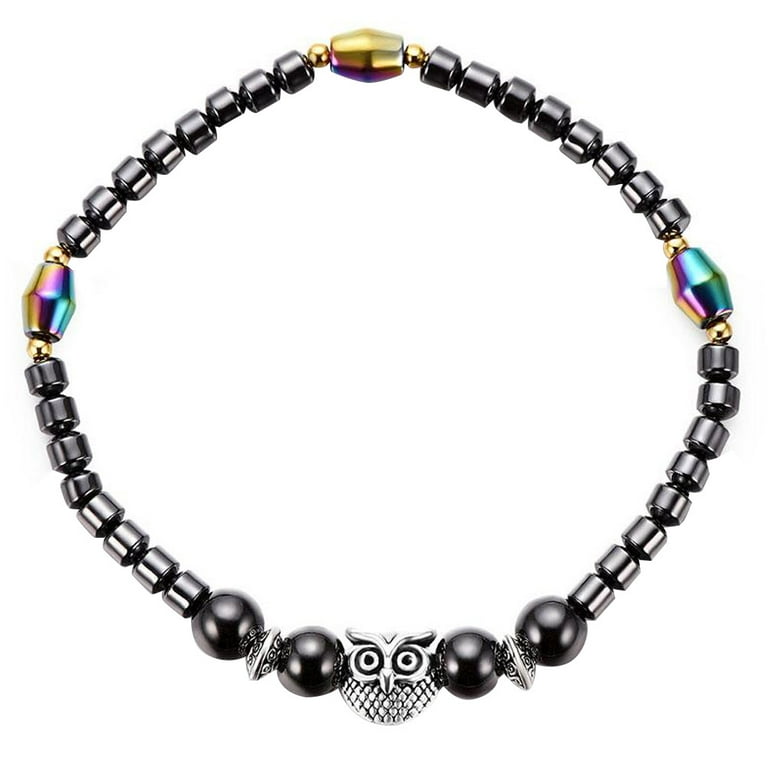 Owl ankle bracelet sales