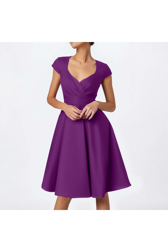 Trendy Women's Casual Dress for Everyday Wear Comfortable Swing Design Suitable for Parties and Events Effortless Style for Women