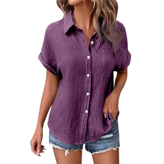 Trendy Women's Casual V-Neck Long Sleeve Solid Shirt with Lace Detailing for Everyday Wear and Style Plus Size Summer Outfits Vetement Femme Chic