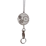 Trendy Womens Fashion Lanyard and Necklace, ID Badge Holder Steam Punk