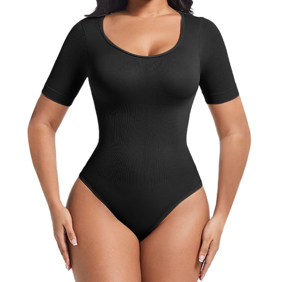 Trendy Women's Jumpsuit - Waist-Defining Design, Built-in Support, Nylon-Spandex Fabric, Spring/Summer Outfit with Hand Wash Care