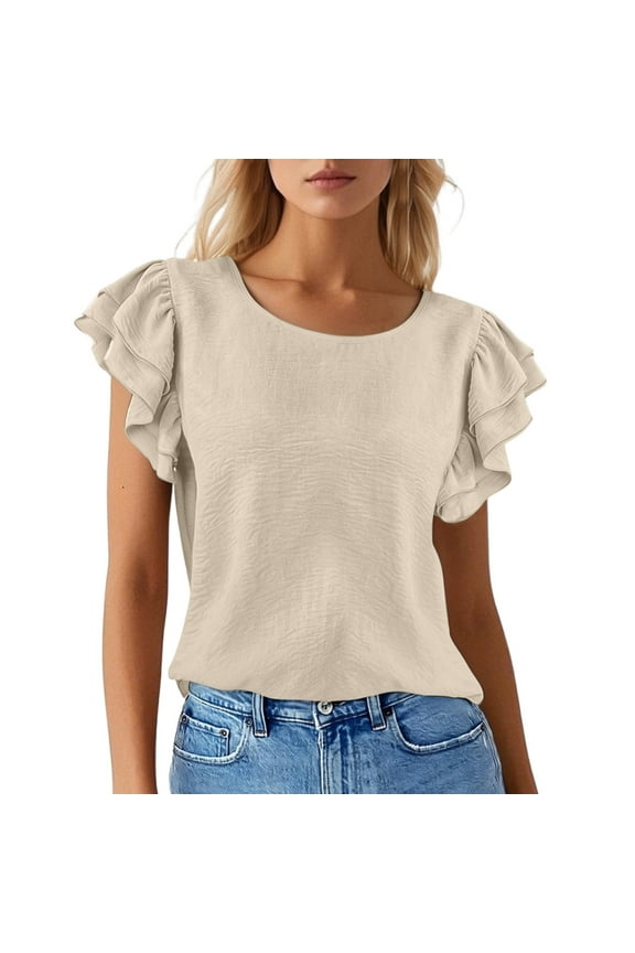 Trendy Women's T Shirts For Everyday Wear Casual Loose Fit Summer Style Easy Care For Any Occasion Comfortable And Stylish Top