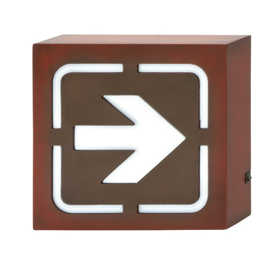 Trendy Wood Led Wall Sign